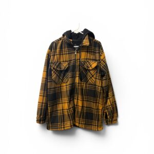 Legendary Whitetails Yellow & Black Plaid Hooded Jacket