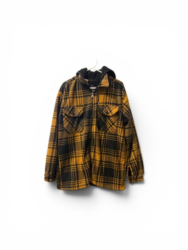 Legendary Whitetails Yellow & Black Plaid Hooded Jacket