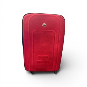 Hi Pack Red Rolling Suitcase