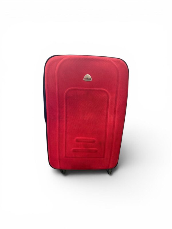 Hi Pack Red Rolling Suitcase