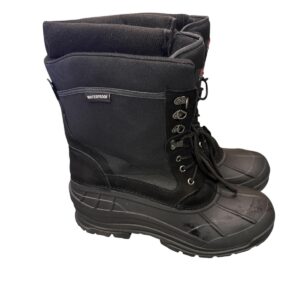 Black Waterproof Winter Boots