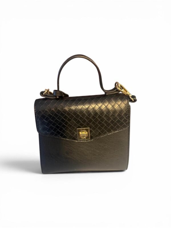 Coach Black Leather Handbag