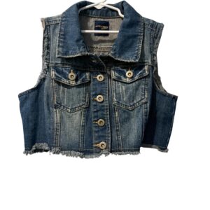Women’s Cropped Denim Vest – Highway Brand